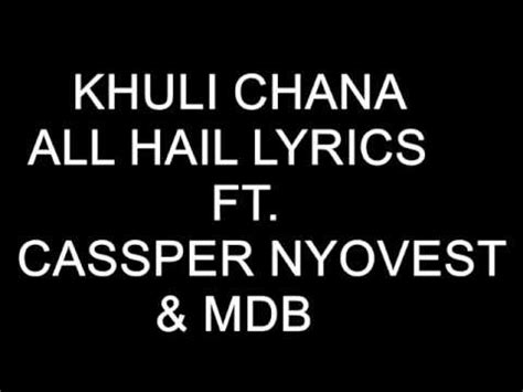 Chicco lyrics [Khuli Chana]