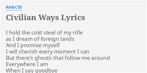 Civilian Ways lyrics [Rancid]