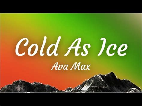 Cold As Ice lyrics [Kevin Coem]