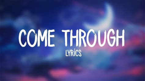 Come Through lyrics [Jonas Blue, Kaskade & Olivia Noelle]