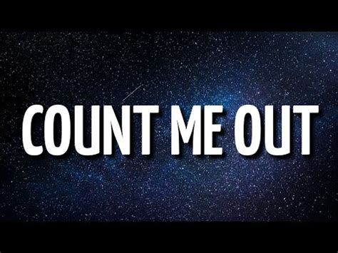 Confusion lyrics [Count Me Out]