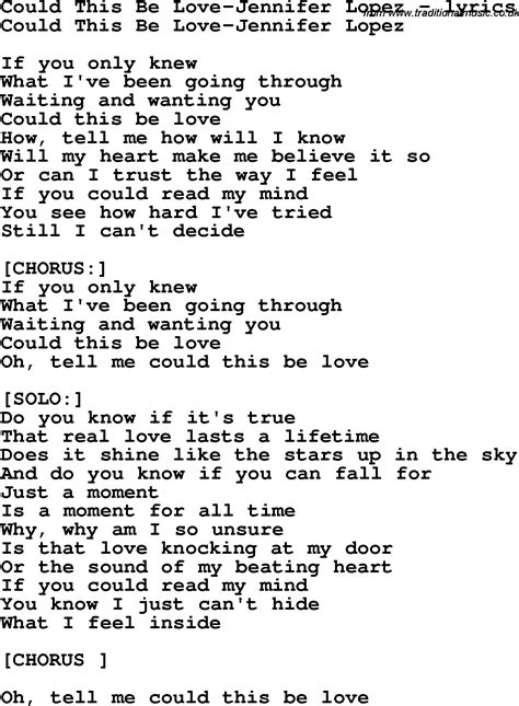 Could This Be Love? lyrics [Michael Gross]
