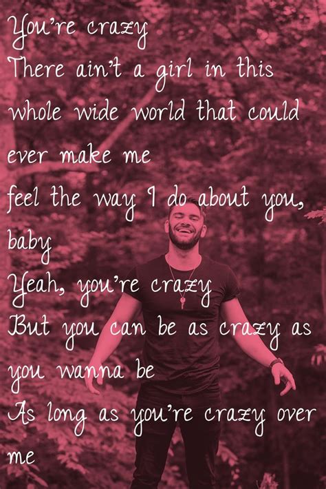 Crazy Over Me lyrics [Dylan Scott]