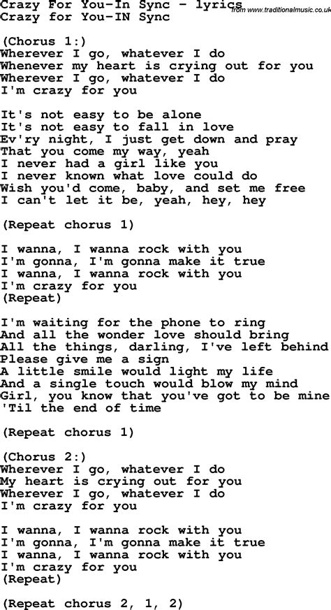 Crazy for You lyrics [Joan Armatrading]