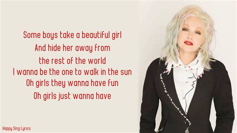 Cyndi Lauper lyrics [Sugarcult]