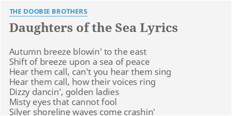 Daughters of the Sea lyrics [The Doobie Brothers]