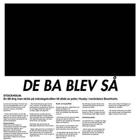 De Ba Blev Så lyrics [Erik Lundin]