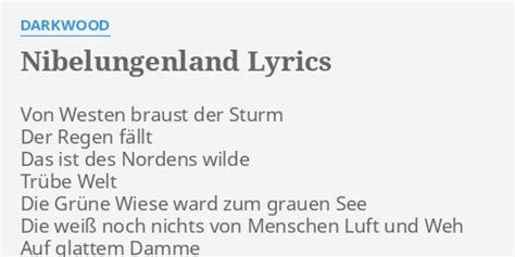 Der Schaffende lyrics [Darkwood]