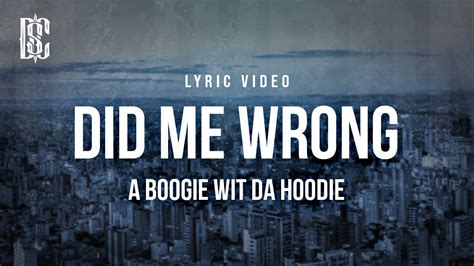 Did Me Wrong lyrics [ProtectFarm]