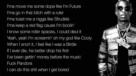 Do the Job lyrics [Young Thug]