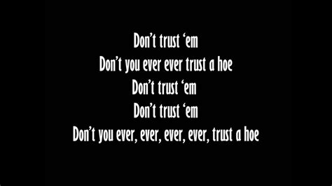 Don't trust lyrics [Whereisyourfashion]