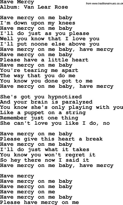 Drive lyrics [Have Mercy]