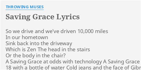 Drive lyrics [Throwing Muses]