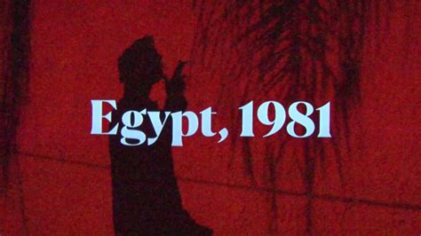Egypt, 1981 lyrics [Sonntag]