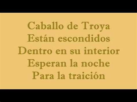El Caballo De Troya lyrics [Tierra Santa]