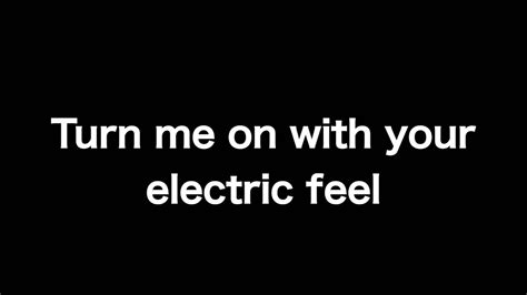 Electric Feel lyrics [Lucid (Artist)]