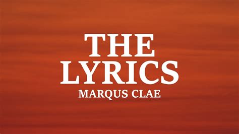 Eleven Nights lyrics [Marqus Clae]