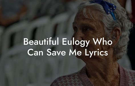 Eulogy lyrics [AHGHGHDSHFD]