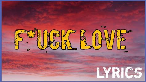 F*ck Lover lyrics [Nikkixthiside]