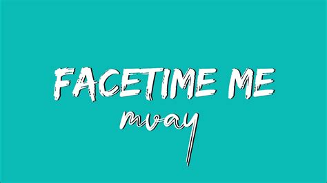 Facetime me lyrics [Bass (COL)]