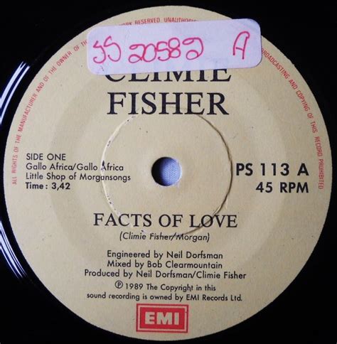 Facts of Love lyrics [Climie Fisher]