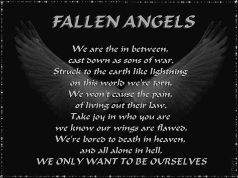 Fallen Angels lyrics [Black Veil Brides]