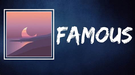 Famous lyrics [Surfaces]