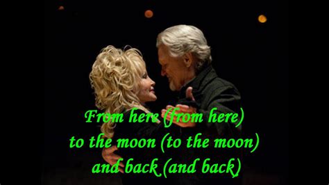 From Here to the Moon and Back lyrics [Dolly Parton]