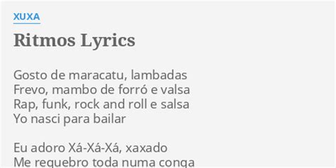 Funkeiro lyrics [Xuxa]