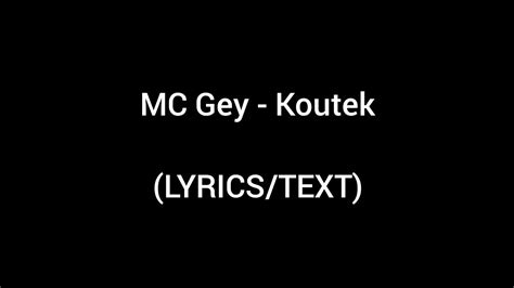G-Funk lyrics [MC Gey]