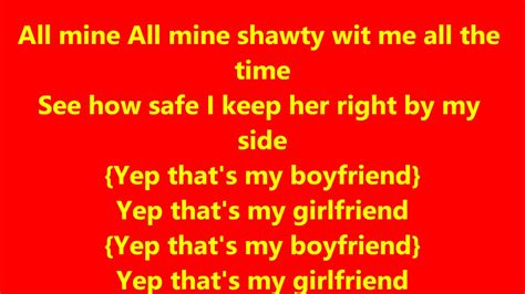 Girlfriend freestyle lyrics [PON CHO]