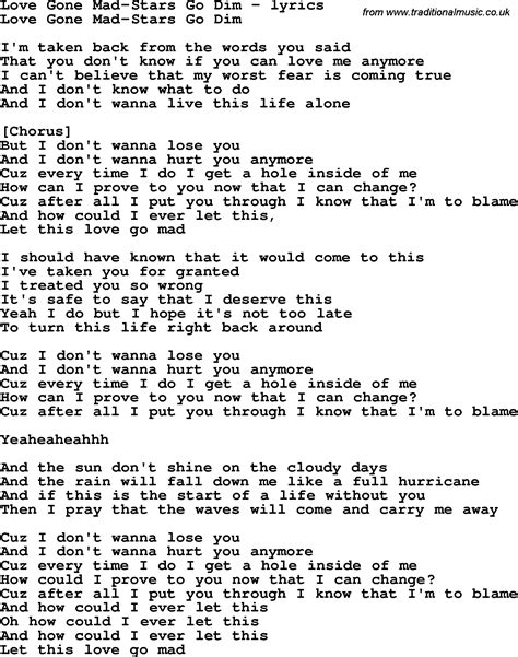 Gone Is Love lyrics [GAHM]