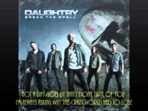 Gone lyrics [Daughtry]