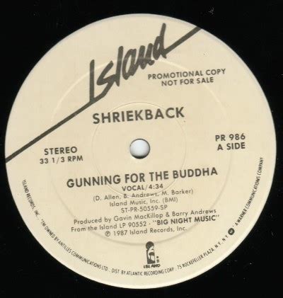 Gunning for the Buddha lyrics [Shriekback]