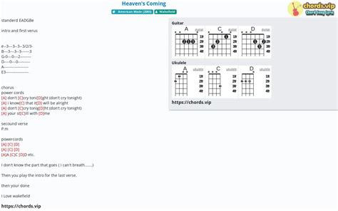 Heaven's Coming lyrics [Wakefield]