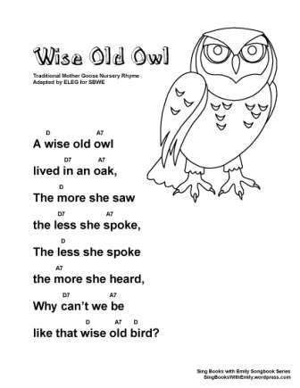 Heavy. lyrics [Wise Old Owl]