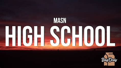 High School lyrics [MASN]