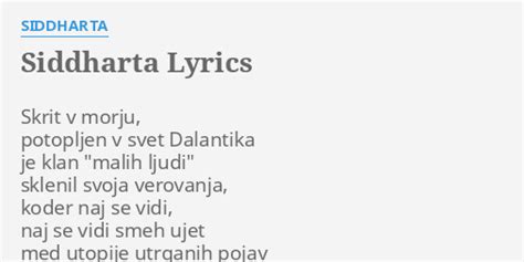 I'm Done lyrics [Siddharta]