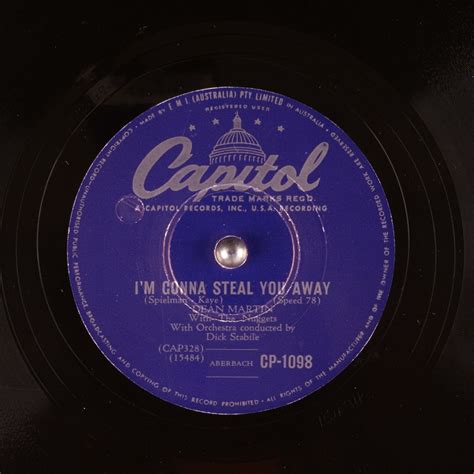 I'm Gonna Steal You Away lyrics [Dean Martin]