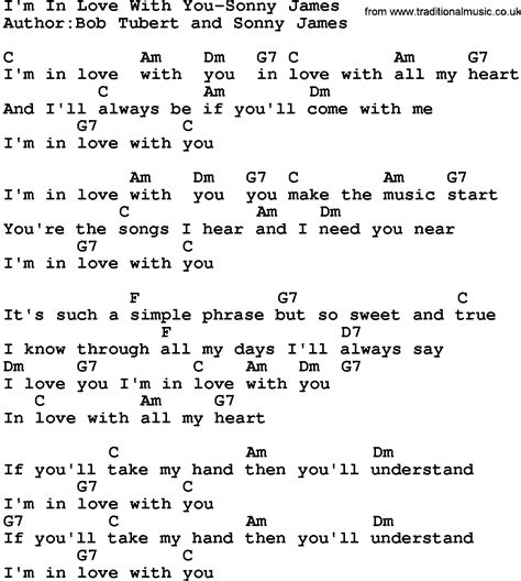 I'm In Love With You lyrics [ABC]