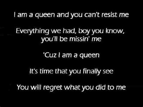 I Am Your Queen lyrics [White Skull]