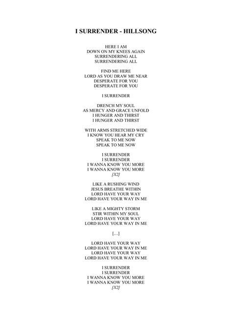 I Surrender lyrics [SAULT]