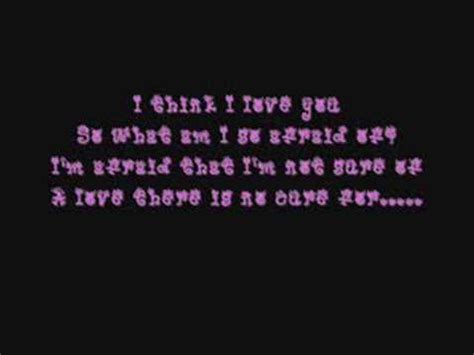 I Think I Love You lyrics [Kelly Esposito]