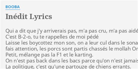 Inédit #9 lyrics [N3MS]