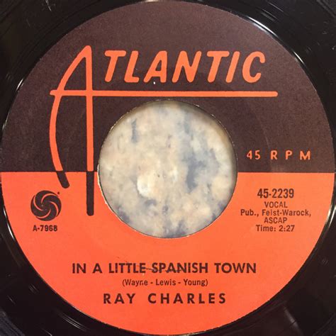 In A Little Spanish Town lyrics [Ray Charles]