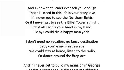 In Love lyrics [Die Happy]