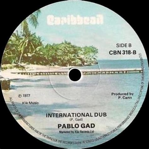 International Dub lyrics [Pablo Gad]