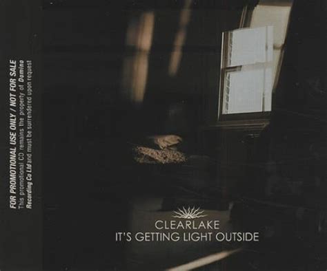 It's Getting Light Outside lyrics [Clearlake]