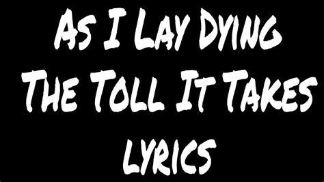 It takes the toll lyrics [​maxeem]