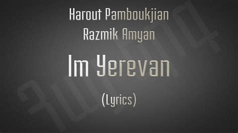 JERRZ TO YEREVAN lyrics [Say Mo]